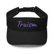 Truism In Amethyst Embroidery on Visor