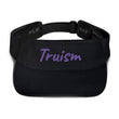 Truism In Amethyst Embroidery on Visor