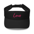 Love In Star Rose Quartz Embroidery on Visor