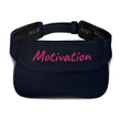 Motivation In Star Rose Quartz Embroidery on Visor