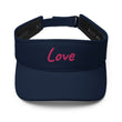 Love In Star Rose Quartz Embroidery on Visor