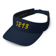 5813 In Gold Embroidery on Visor