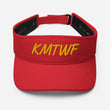 KMTWF In Gold Embroidery on Visor