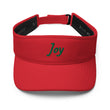 Joy In Emerald Embroidery on Visor