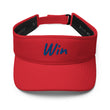 Win In Sapphire Embroidery on Visor