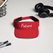 Future In Pearl Embroidery on Visor