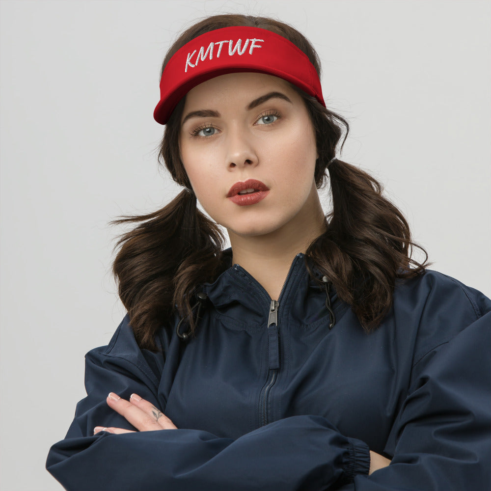 KMTWF In Pearl Embroidery on Visor