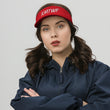 KMTWF In Pearl Embroidery on Visor