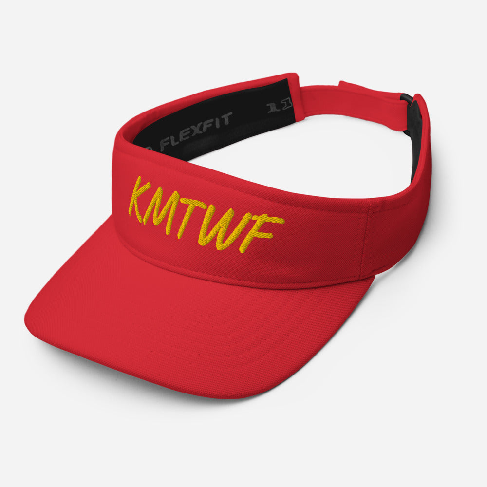 KMTWF In Gold Embroidery on Visor