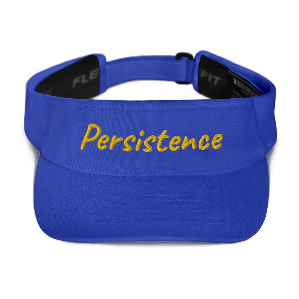 Persistence In Gold Embroidery on Visor