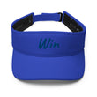 Win In Sapphire Embroidery on Visor