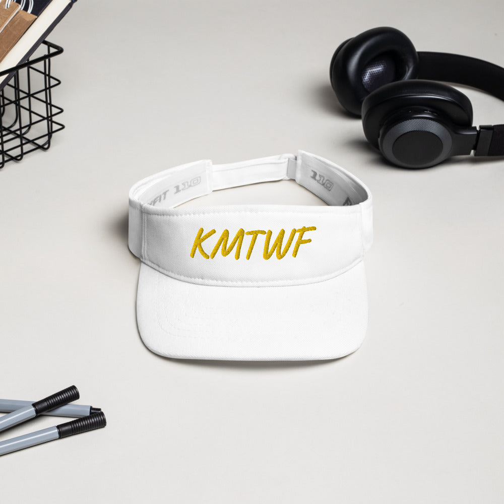 KMTWF In Gold Embroidery on Visor