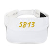 5813 In Gold Embroidery on Visor