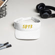 5813 In Gold Embroidery on Visor