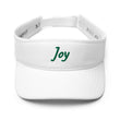 Joy In Emerald Embroidery on Visor