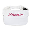 Motivation In Star Rose Quartz Embroidery on Visor