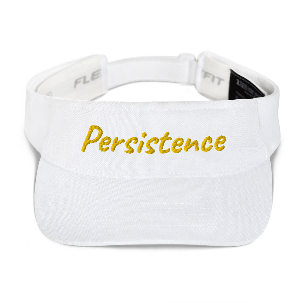 Persistence In Gold Embroidery on Visor