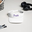 Truth In Amethyst Embroidery on Visor