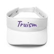 Truism In Amethyst Embroidery on Visor