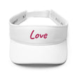 Love In Star Rose Quartz Embroidery on Visor