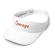 Courage In Amber Embroidery on Visor