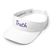 Truth In Amethyst Embroidery on Visor