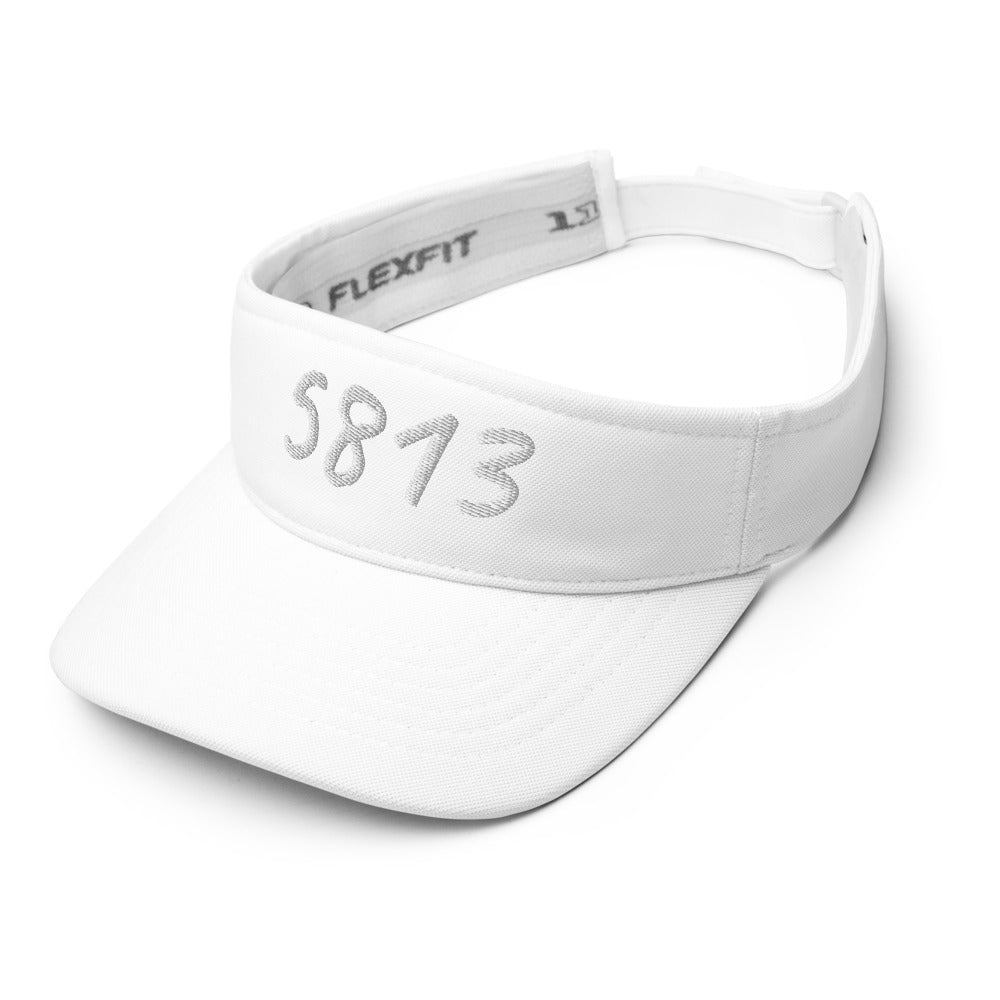 5813 In Pearl Embroidery on Visor