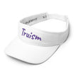 Truism In Amethyst Embroidery on Visor