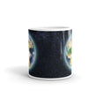 Vitruvian Earth on Glossy Ceramic Mug