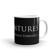 5813 Ventures Logo In Pearl on Glossy Ceramic Mug