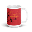 Life Is An Encore Haiku With Wren on Glossy Ceramic Mug