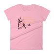 Life Is An Encore Haiku With Wren on Women's Fashion Fit T-Shirt