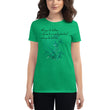 Always Better Haiku With Lilies on Women's Fashion Fit T-Shirt