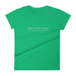 5813 Ventures Logo In Pearl on Women's Fashion Fit T-Shirt