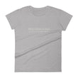 5813 Ventures Logo In Pearl on Women's Fashion Fit T-Shirt