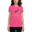 Always Win Now Haiku With Butterfly on Women's Fashion Fit T-Shirt