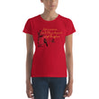 Life Is An Encore Haiku With Wren on Women's Fashion Fit T-Shirt