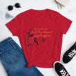 Life Is An Encore Haiku With Wren on Women's Fashion Fit T-Shirt