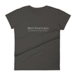 5813 Ventures Logo In Pearl on Women's Fashion Fit T-Shirt