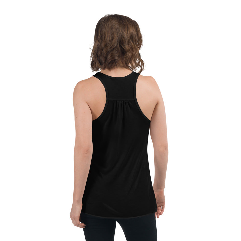 Environmental Causes Keep Moving The World Forward on Women's Flowy Racerback Tank Top