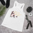 Life Is An Encore Haiku With Wren on Women's Flowy Racerback Tank Top