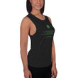 Binary Instructions To Keep Moving The World Forward With Venusian Earth In Green on Women's Muscle Tank Top