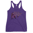 Life Is An Encore Haiku With Wren on Women's Racerback Tank Top