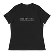 5813 Ventures Logo In Pearl on Women's Relaxed Fit T-Shirt