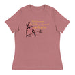 Life Is An Encore Haiku With Wren on Women's Relaxed Fit T-Shirt