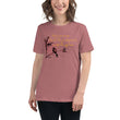 Life Is An Encore Haiku With Wren on Women's Relaxed Fit T-Shirt