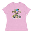 Baby Animals Keep Moving The World Forward on Women's Relaxed Fit T-Shirt