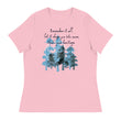 Remember Your Heritage Haiku With Trees on Women's Relaxed Fit T-Shirt