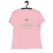 Binary Instructions To Keep Moving The World Forward With Venusian Earth In Green on Women's Relaxed Fit T-Shirt