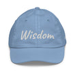 Wisdom In Marble Embroidery on Youth Baseball Cap